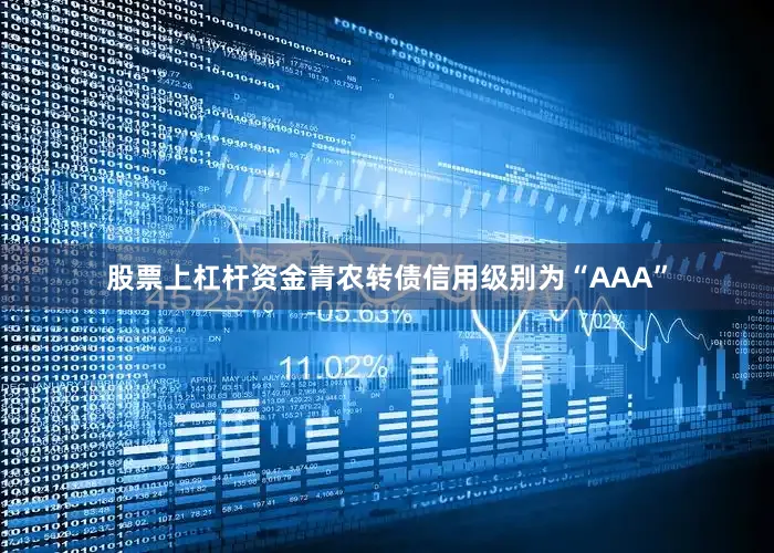 股票上杠杆资金青农转债信用级别为“AAA”