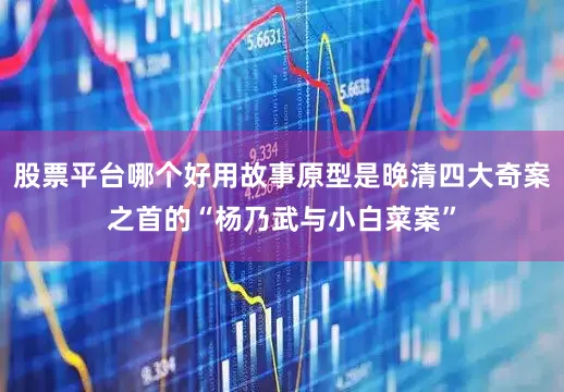 股票平台哪个好用故事原型是晚清四大奇案之首的“杨乃武与小白菜案”